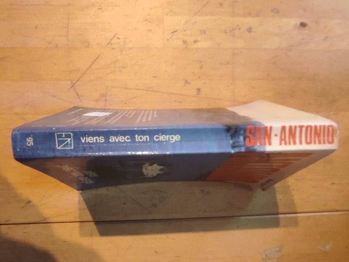 Viens avec ton cierge San-Antonio Fleuve Noir 1978 - photo numéro 2
