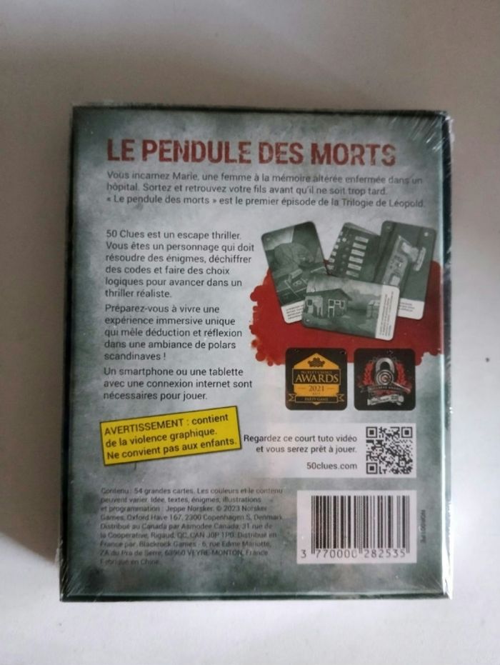 Jeu le pendule ses morts - photo numéro 2