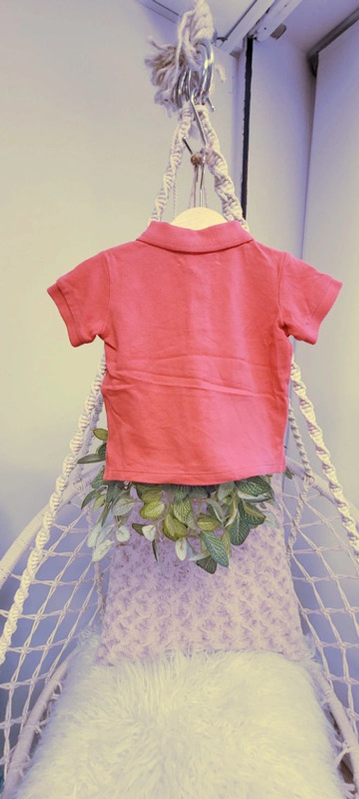 POLO rouge Framboise Zara - photo numéro 2