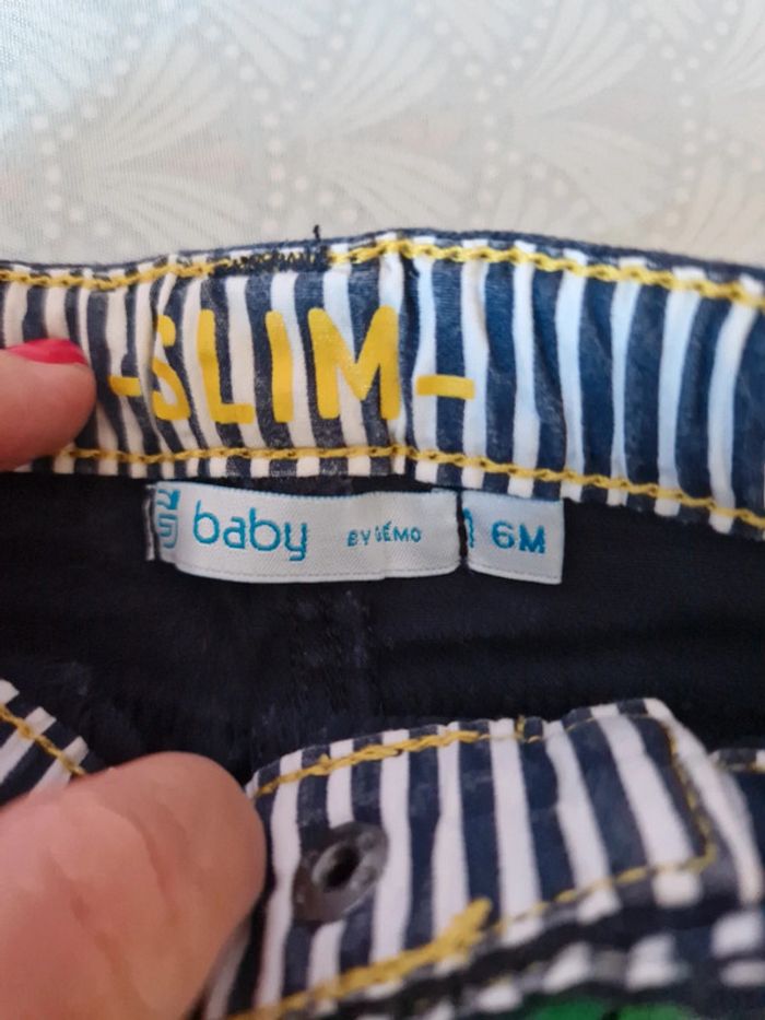 Lot 3 pantalons 6 mois - photo numéro 3