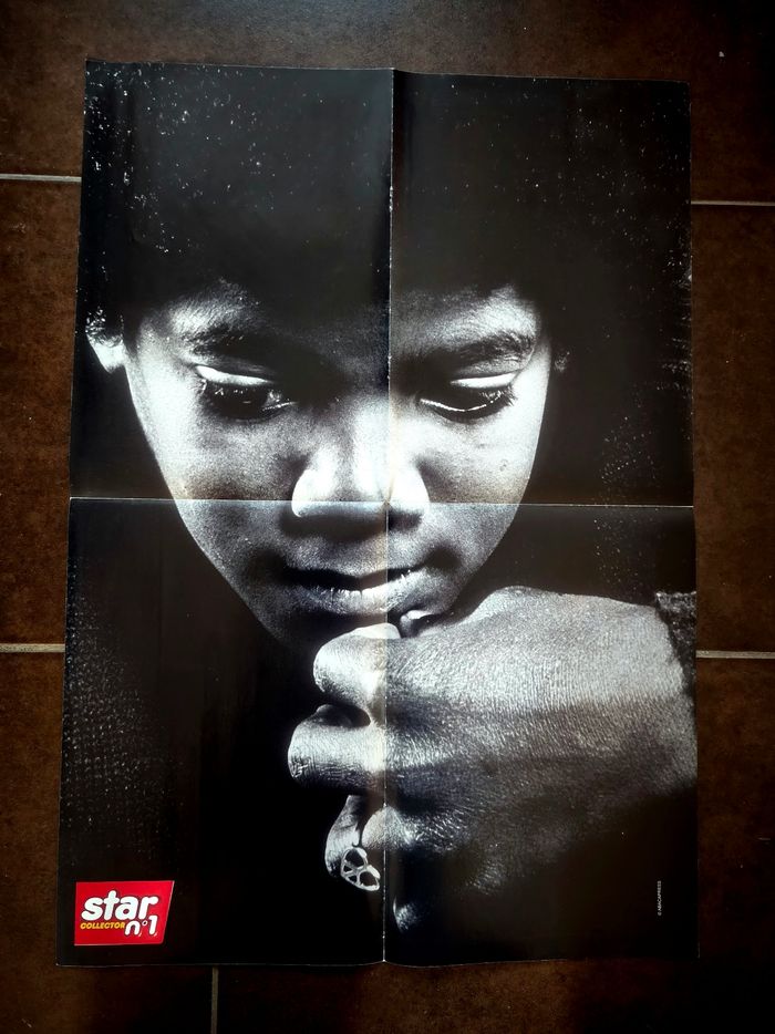 Poster Michael Jackson jeune star collector
