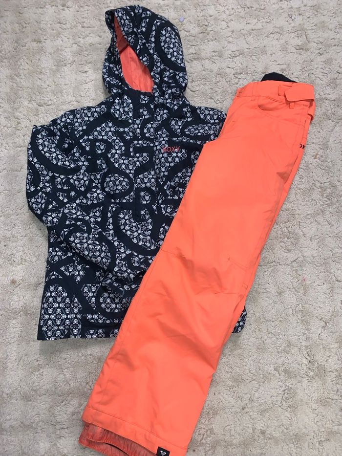 Ensemble ski ( pantalon + veste ) 12 ans fille roxy