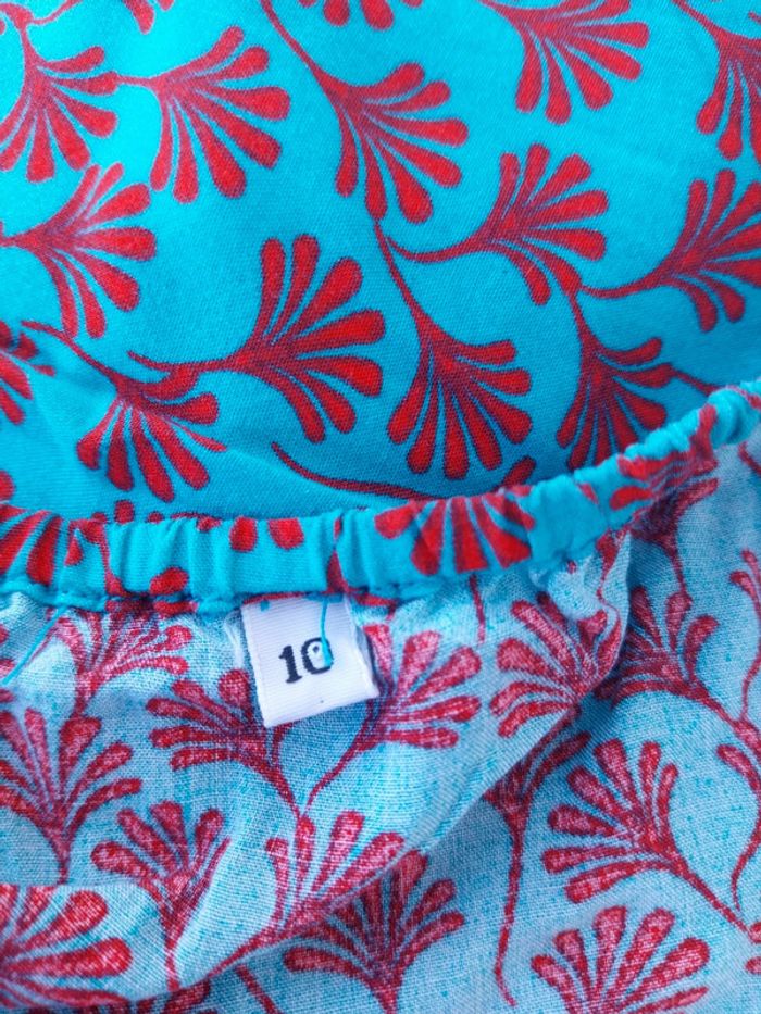 Combien tunique à bretelles réglables fille 10 ans - photo numéro 3