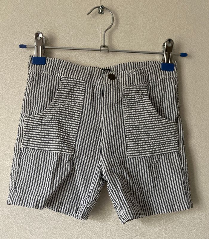 Short rayé garçon 2 ans