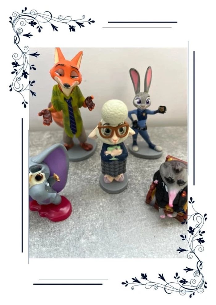 Lot figurines zootopie - photo numéro 3
