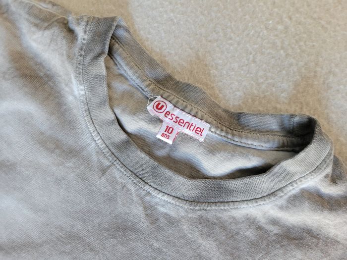 T-shirt 10 ans u essentiel - photo numéro 3