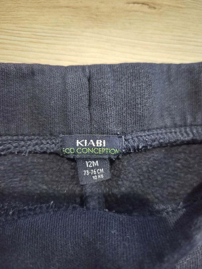 Jogging bleu marine Dad, Kiabi, 12 mois - photo numéro 3