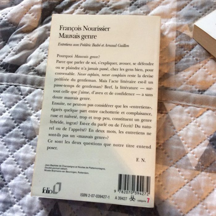 #Mauvais genre François Nourissier - photo numéro 3