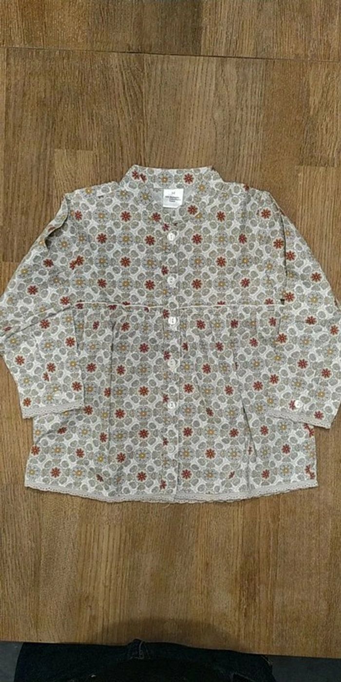 Blouse fleurie