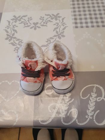 Bottines fourrées bébé