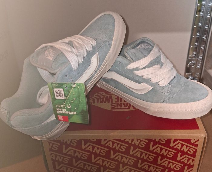 Vans knu skool bleu gris 36.5 23cm - photo numéro 2