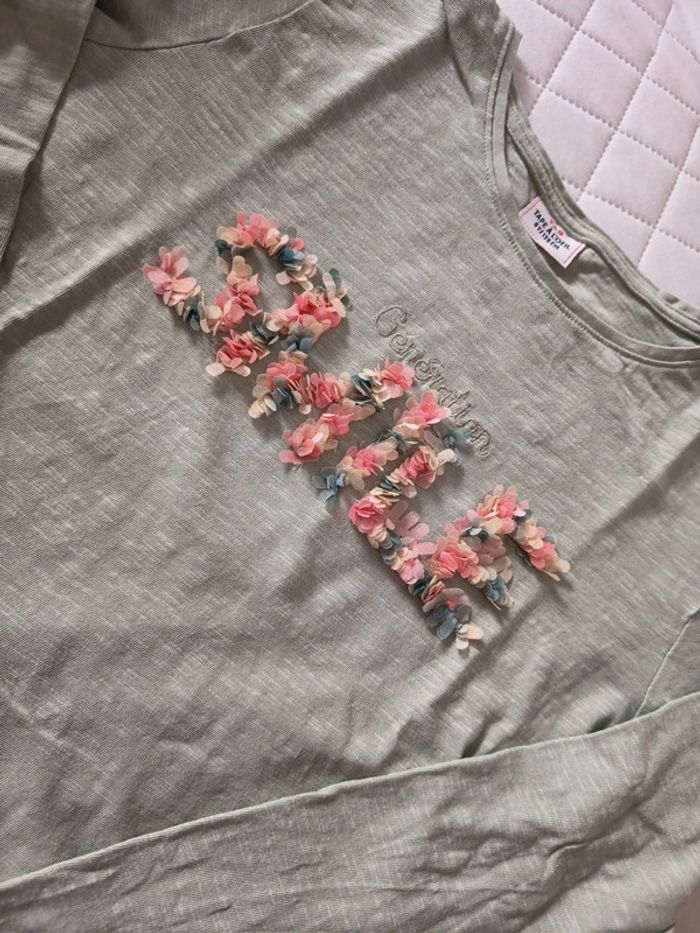 Tee shirt ML TAO 8 ans fille - photo numéro 3