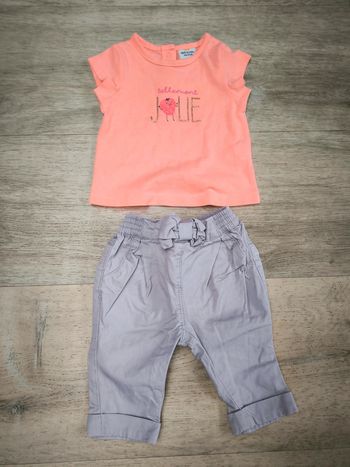 Ensemble tape à l'oeil 3 mois