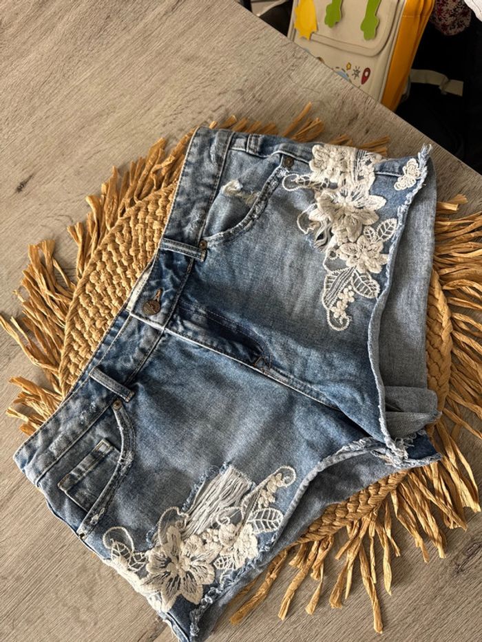 Short femme jeans 40 - photo numéro 2