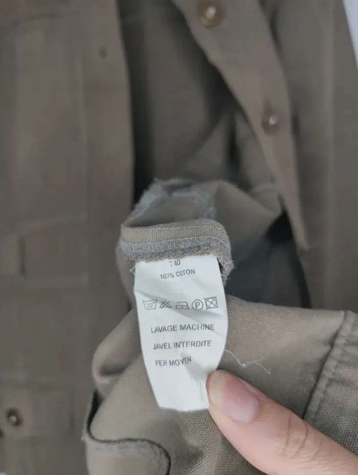 Veste Saharienne kaki Mim T.40 - photo numéro 4