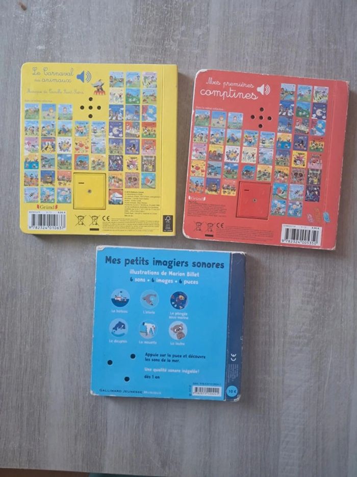 Lot de livres sonore - photo numéro 2