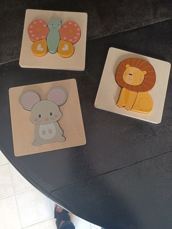 Lot de 3 puzzles