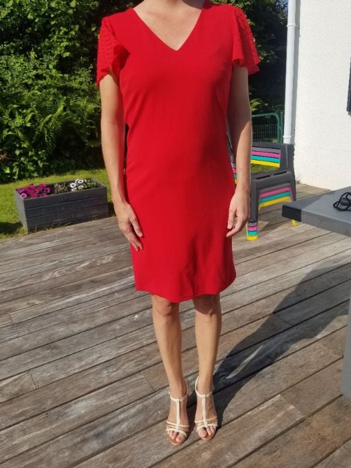 Robe élégante rouge