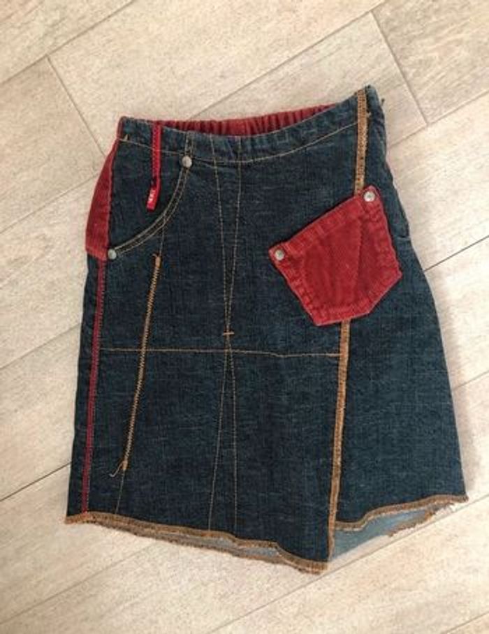 Jupe longue en jean IKKS