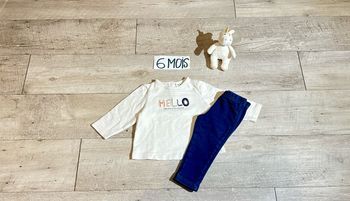 Ensemble bébé fille TAO 06 mois neuf