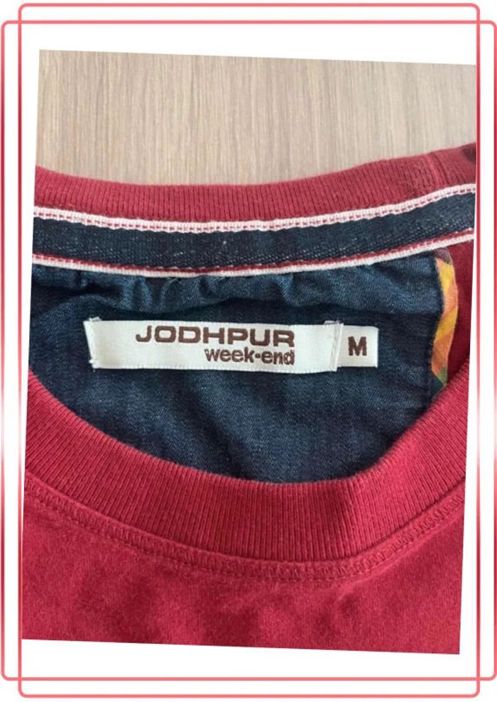 T-shirt rouge - Jodhpur - Taille M - photo numéro 2