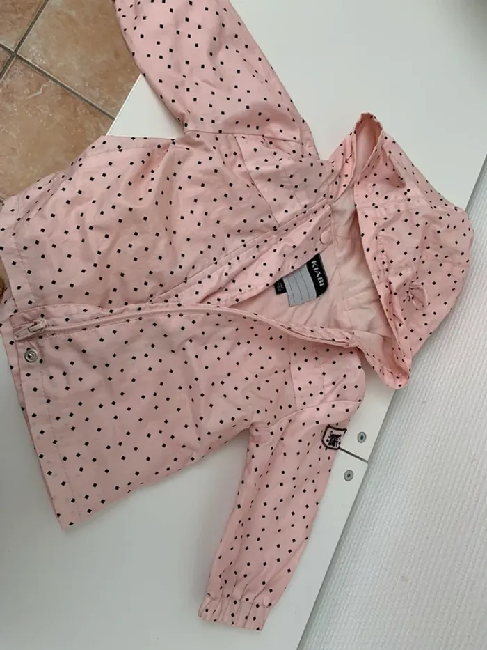 Veste imperméable kiabi 12 mois 74