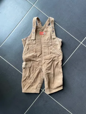 Salopette en velour