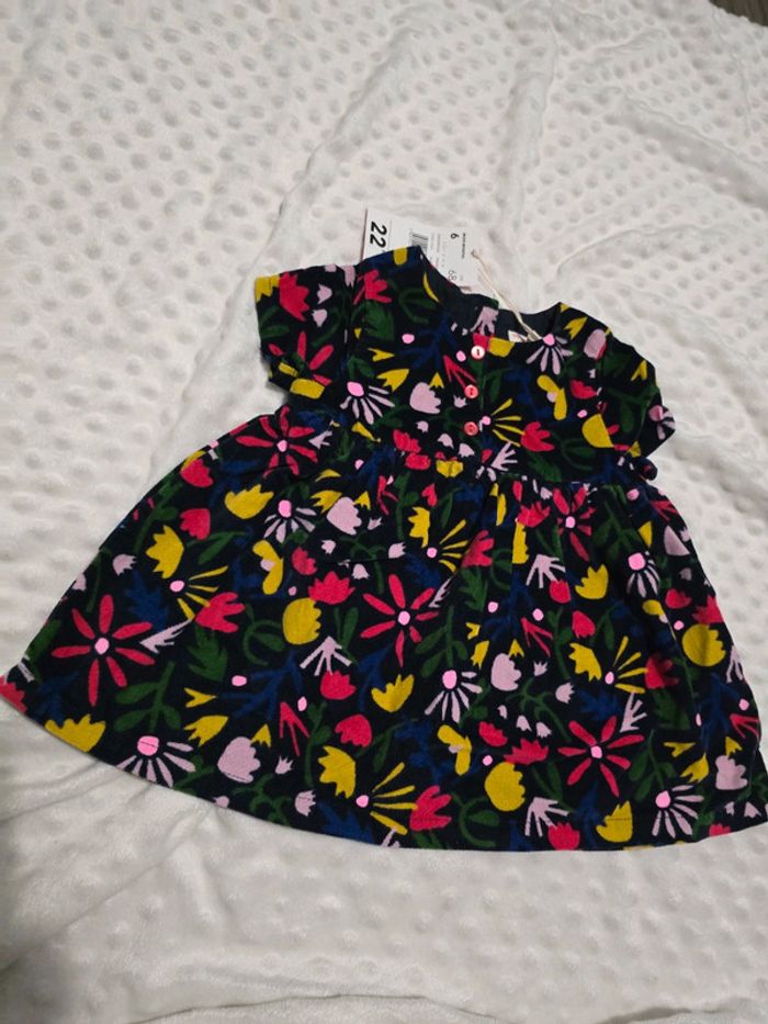 Robe fleurie - DPAM - 6M/68cm