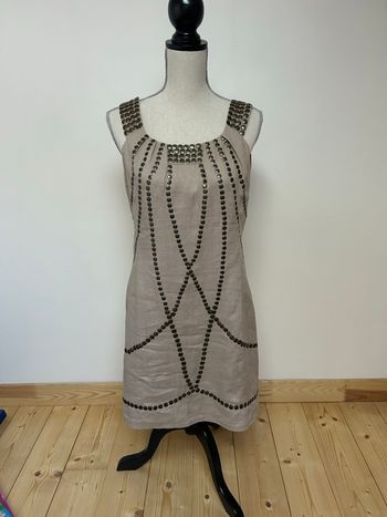 Robe été beige Derhy - taille 38/M