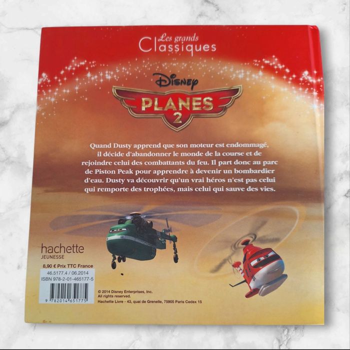 Livre Planes 2 disney - photo numéro 2
