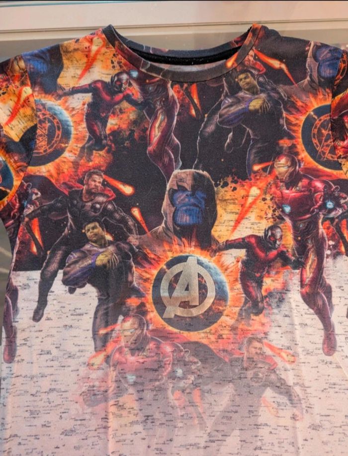 Lot t-shirts Marvel F&F 10A - photo numéro 7