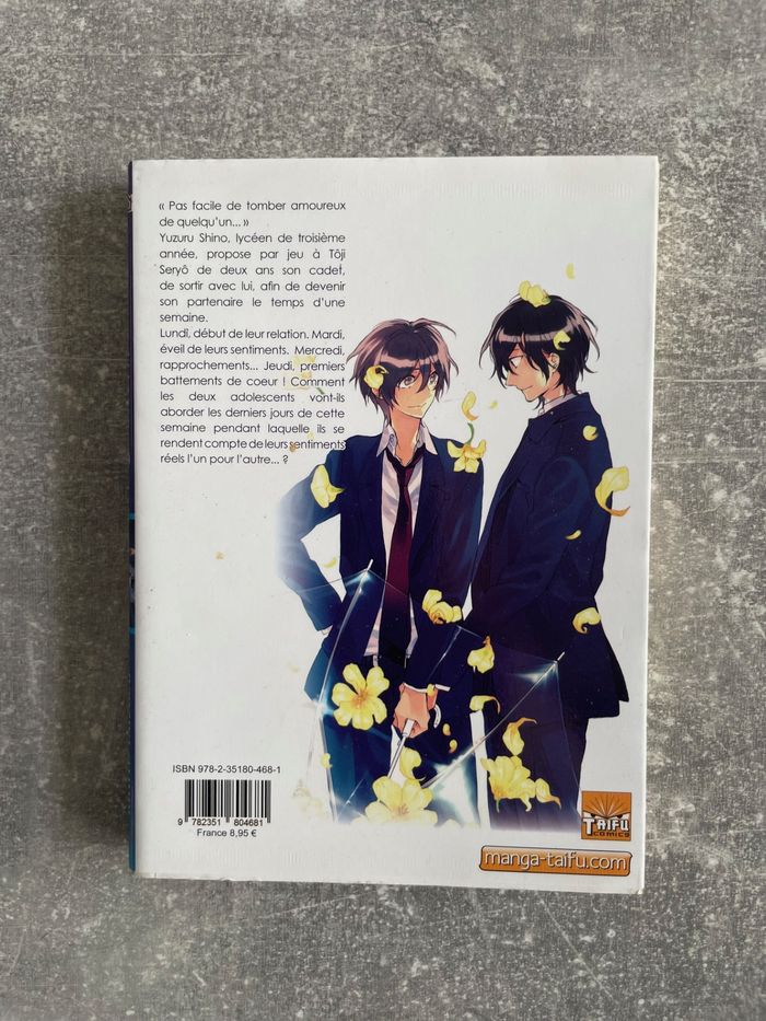 Manga Seven days tome 2 en version française. - photo numéro 2