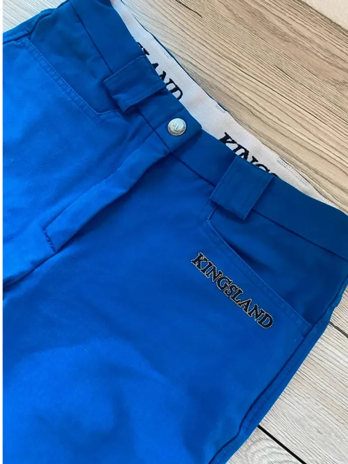Pantalon Kingsland – Taille 36 – Bleu Roi – Très Bon État - photo numéro 4