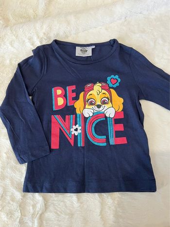 Tee shirt manche longue pat patrouille
