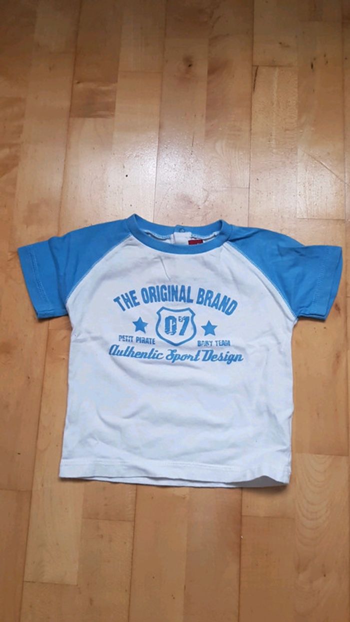 Tee-shirt garçon, 18 mois, petit pirate.
