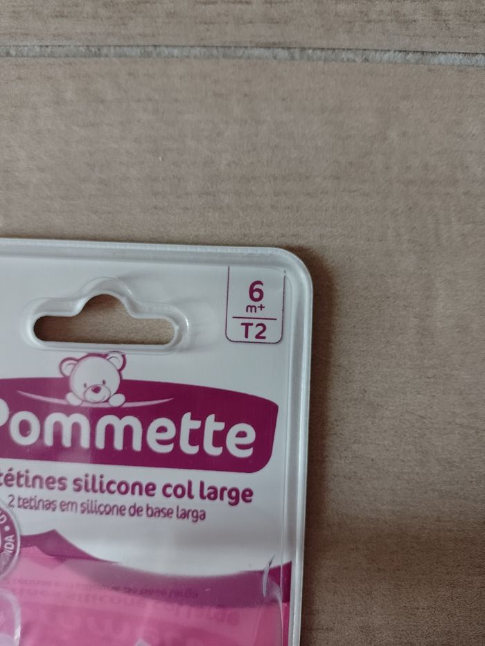 2 tétines Pommette NEUVES - photo numéro 2