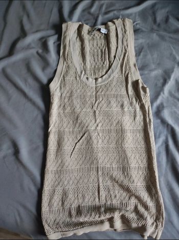 Top beige Zara