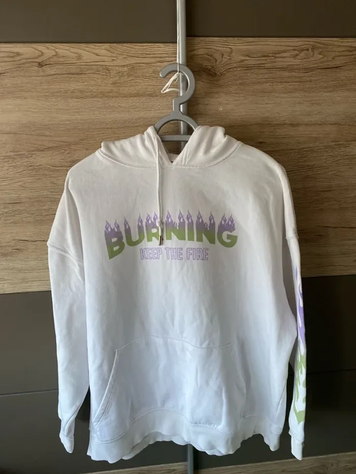 Pull à capuche