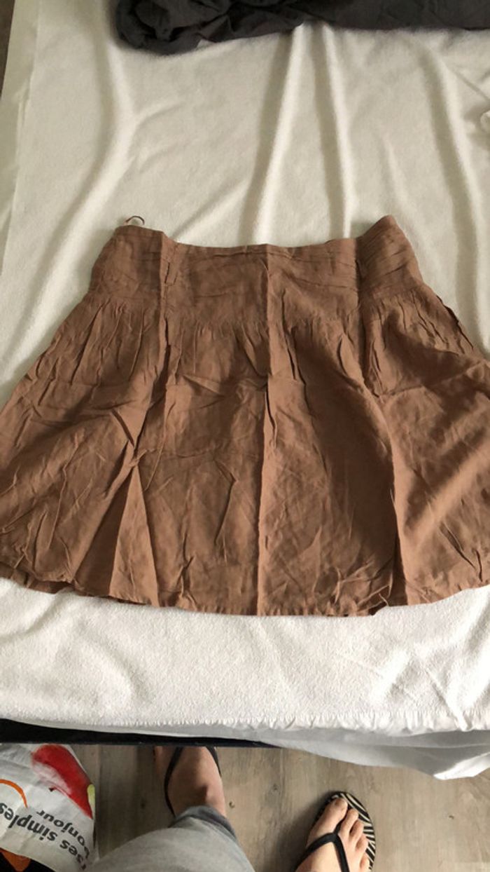 Jupe marron