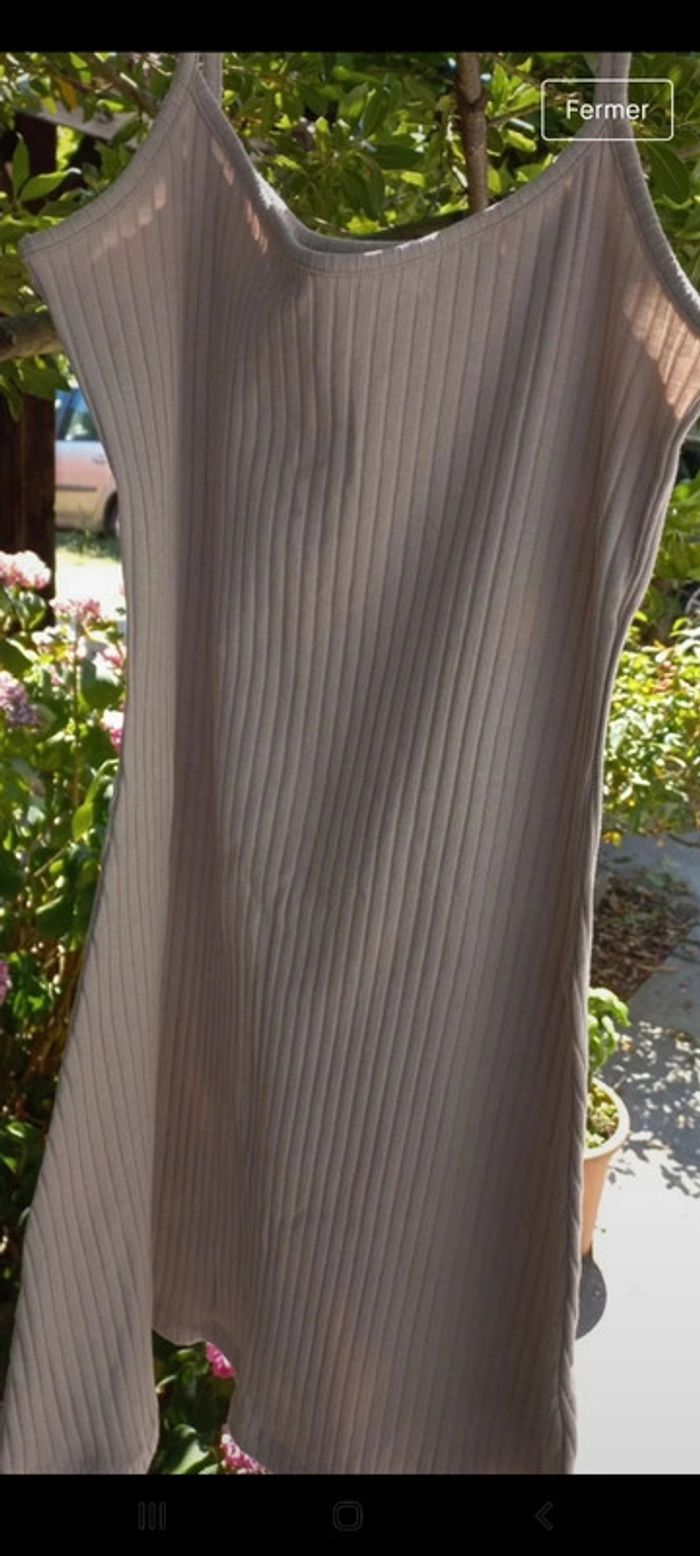 Robe beige été - photo numéro 4