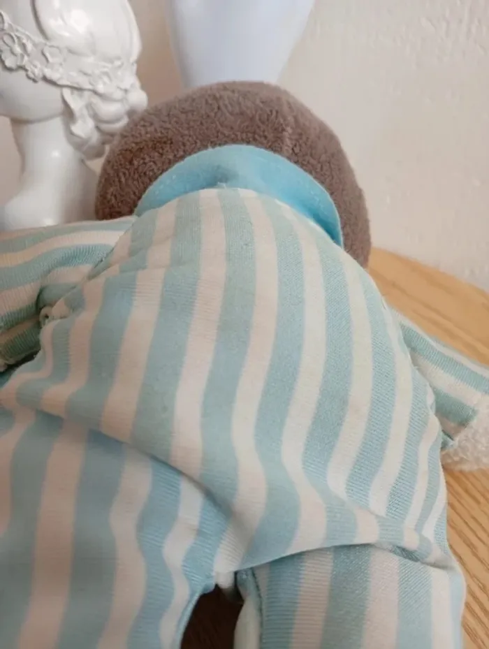 Peluche T'choupi avec doudou brille la nuit phosphorescente - photo numéro 5