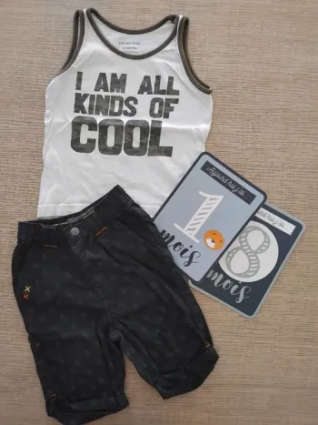 Ensemble 18 mois / 81-86 cm *