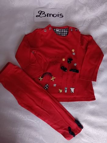 Ensemble pull legging