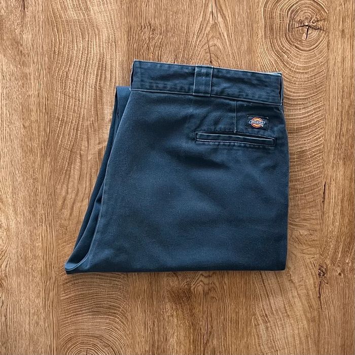 Pantalon bleu Dickies 874 Original Fit pour homme, taille W 44 L 32 (54 taille française)