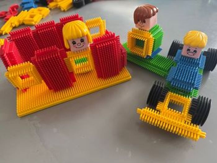 Jeu de blocs de construction Bloko colorés à picots à partir de 12 mois - photo numéro 9