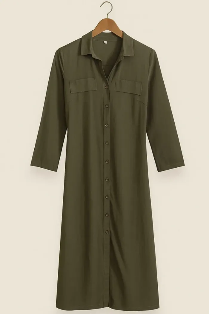 Robe longue élégante T38 – Style intemporel, très bon état