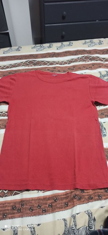 Lot de 2 t shirts unis 10 ans