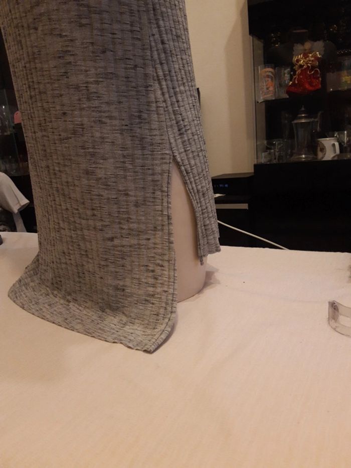 Robe pull légère gris taille 38 - photo numéro 3