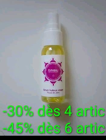 Purabali Sérum huileux visage Royal de Java 30 ml Neuf