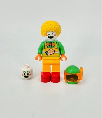 Lego Figurine City : Citrus Le Clown 🤡 , 2 figurines en 1 - NEUF